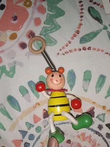 Cute wooden Bee Toy