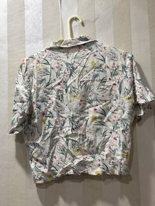 👚Floral Print Crop Top👚