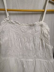 White Broderie Anglaise Sundress