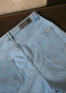 Light Wash Denim Shorts