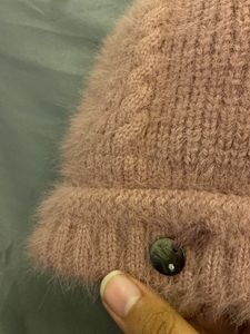 Pink Fur Cap