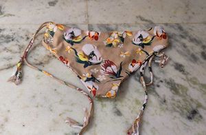 Floral Print Bikini Bottom