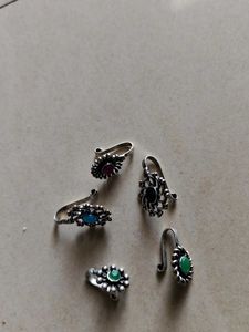 3 available Stylish  Nosepins Set