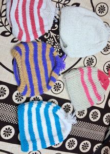 Baby Handmade Woolen Caps