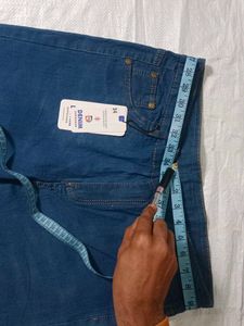 Dark Blue Denim Jeans