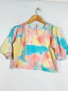 Mix colour Crop Top ( Women's)