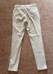 White Stretch Jeggings