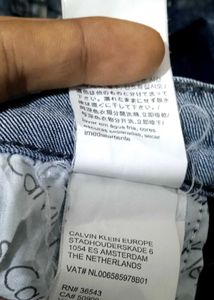 Authentic Calvin Klein Jeans [ Denim ](Size 30)