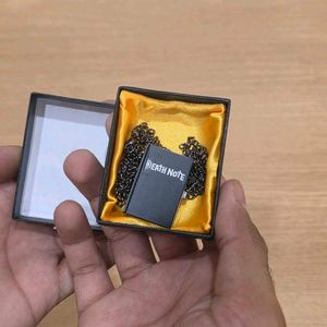 Death Note Inspired Watch Pendant Necklace