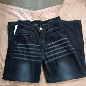 Wide Leg Dark Wash Jeans