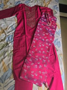 Beautiful Pink Kurta Set