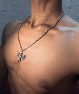 Silver Angel Pendant Necklace