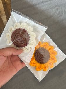 Handmade Crochet hair tie Set