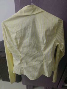 Chic Striped Button-Up Shirt