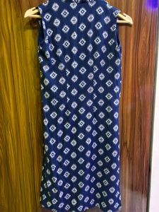 Stylish Blue Printed Top