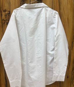 Classic White Button-Up Shirt