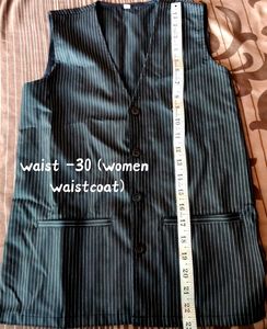 Classic Striped Women's Waistcoat