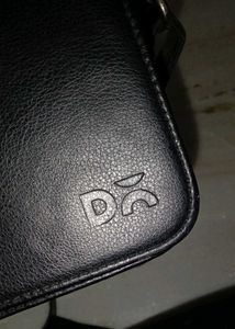 Black Leather Crossbody Bag