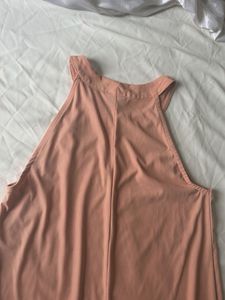 Peachy Pink High Neck top
