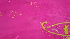 Vibrant Pink Embroidered Kurta