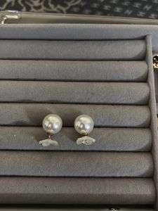 Pearl Flower Stud Earrings