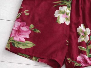 Floral Print Romper