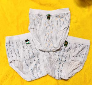 Men's Printed Briefs (Pack of 3)