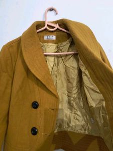 Mustard Yellow Coat