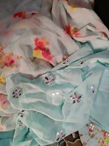 Stunning Sky Blue Lehenga Choli