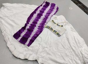 Purple White Chaniya Choli
