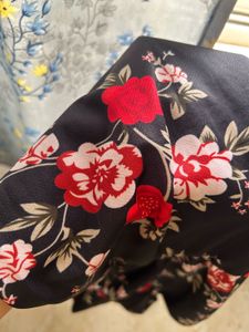 Japanese slit cut dress
