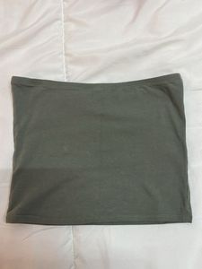 Olive Green Tube Top