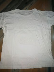 White TshirtTop, No Flaws,Used 5/6 Times