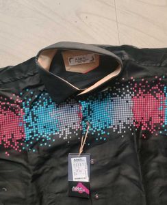 Stylish Black Printed Shirt