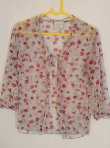 Floral Print Authentic Style Shrug