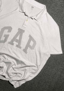 GAP Men's White Polo Shirt