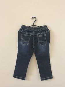 Baby Bear Print Button-Down Shirt &amp; Denim Jeans