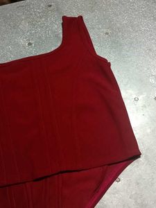 L size red corset 💋✨