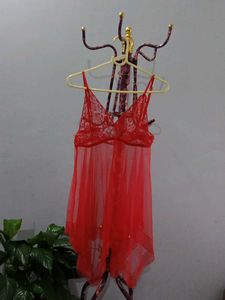 Sheer Lace Babydoll