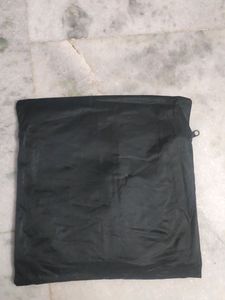 Black Reusable Rainwear Raincoat Mansoon