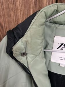 Zara Padded Jacket - Light Green