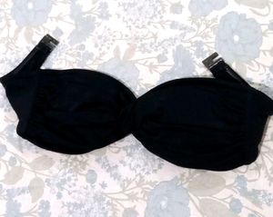Seafolly Tube Top + Brown Bra + 2 Slipper
