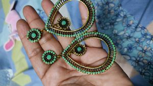 Long earrings