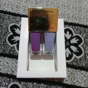 Myglamm Two Of Your Kind Nail Enamel Wine Testing