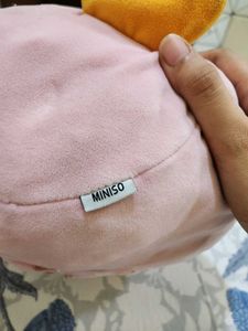 MINISO Cute Penguin Plush Toy pink