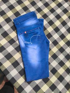 Men's Blue Slim Fit Jeans