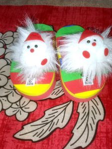 Adorable Santa Claus Slippers for Kids