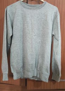 Grey Crew Neck Sweatshirt