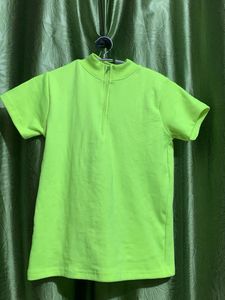 BRIGHT Lime Green Top