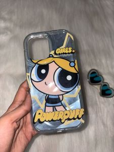 Powerpuff Girls iPhone16 Case &amp; Pop socket